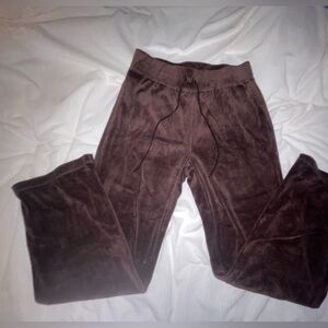 women’s velvet tracksuit pants